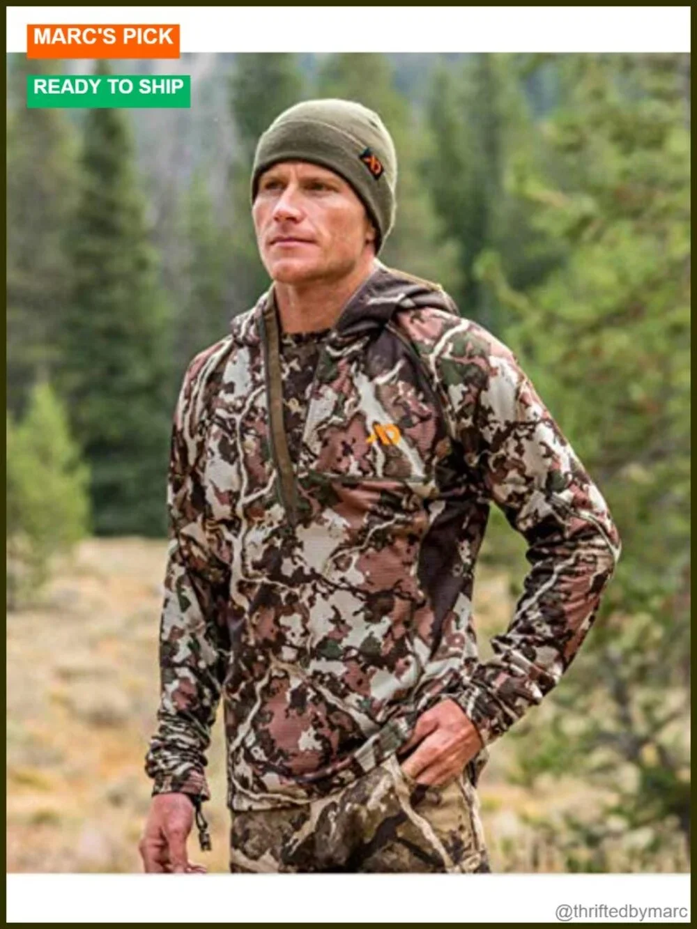 Heavyweight Merino Wool Beanie for Hunting & Fishing
